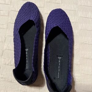 Steve Madden Chris Purple yoga flats 8-1/2